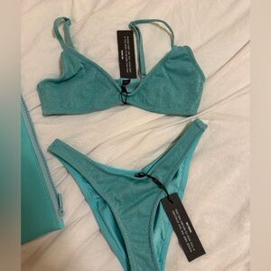 New with tags Triangl swimwear set